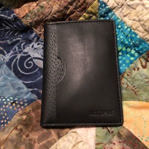 Jack Spade Grant leather vertical flap wallet